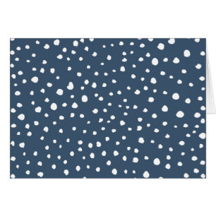 Spots Dalmatiens Bleus Marine, Points Dalmatiens,