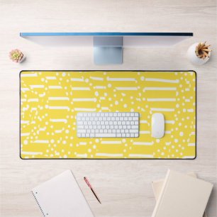Spots et bandes 2 - Citron jaune et blanc