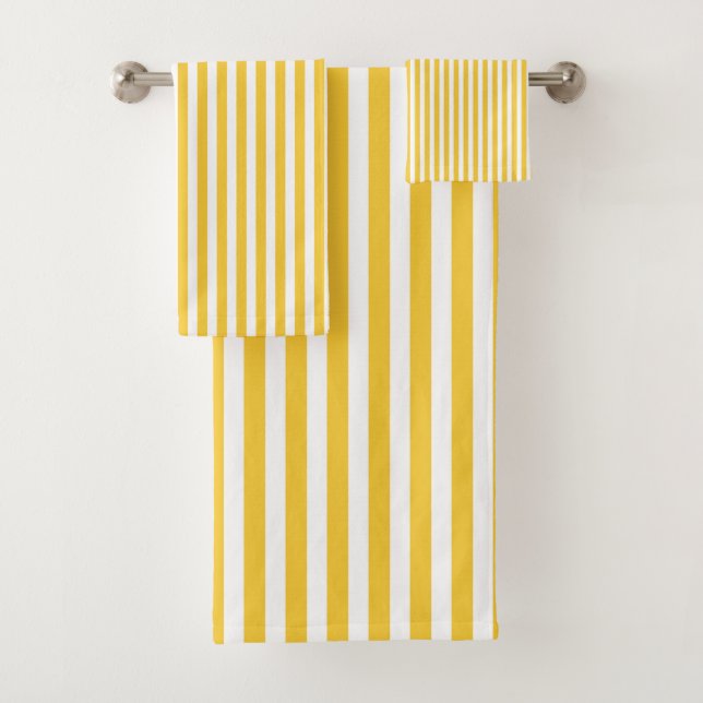 Spots et rayures - Turquoise et Jaune (En situation)