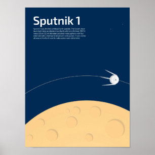 Spoutnik 1 Poster pour enfants