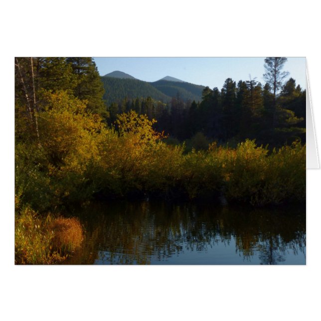 Sprague Lake en automne (Devant horizontal)