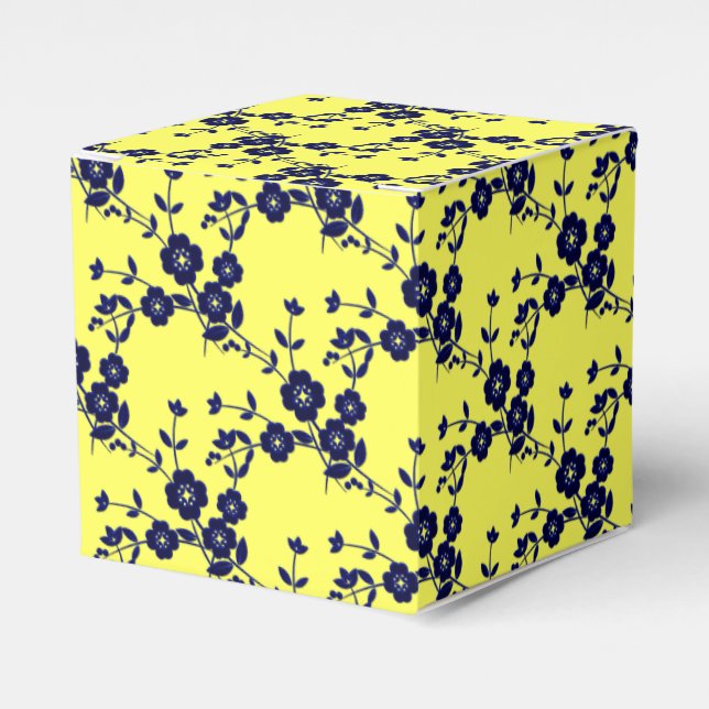 Spray Floral Style 1-bleu-jaune BALLOTINS Dr-SQ (Verso)