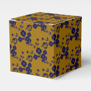 Spray Floral Style 1-Bleu-Or 1-SQ BALLOTINS