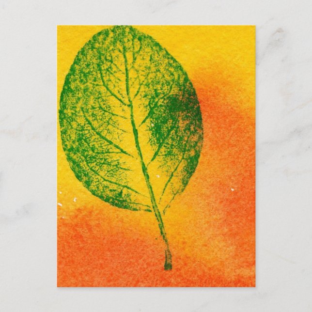 "Spring Apple #4" Carte postale des routes de camp (Devant)