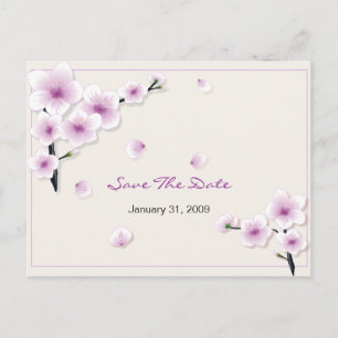 Spring Blossom Enregistrer le Faire-part Mariage d