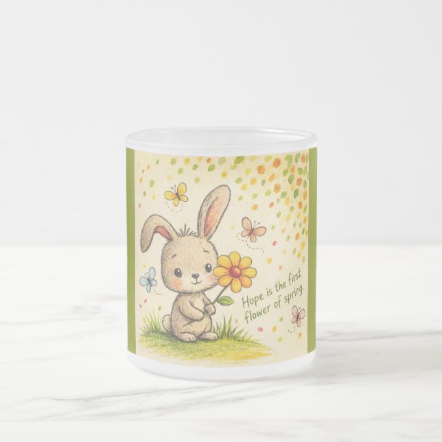 Spring Bunny Mug (Centre)