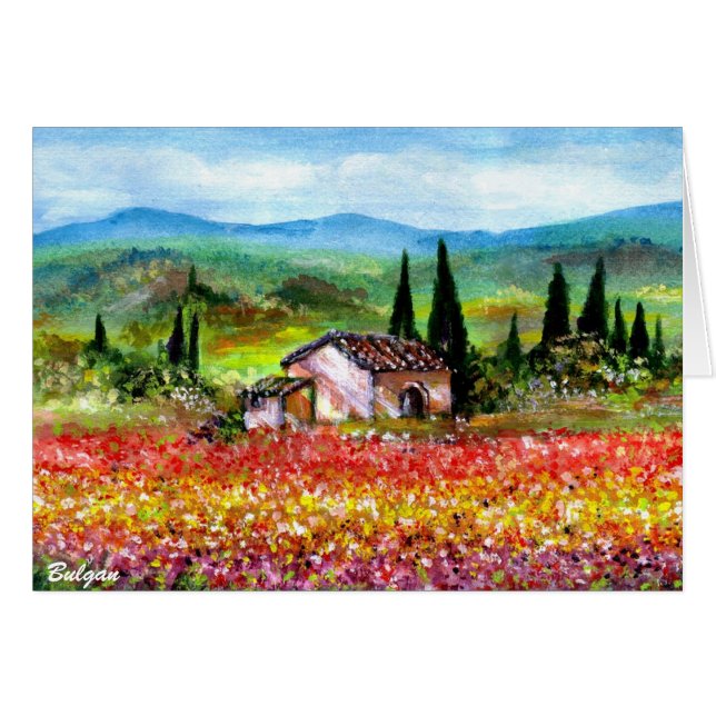 SPRING IN TUSCANY LANDSCAPE (Devant horizontal)