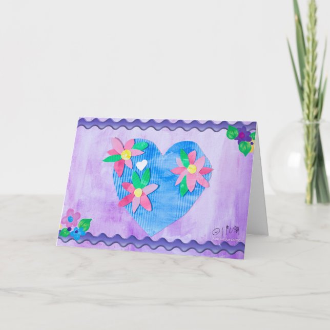 Spring Time Heart - Kids Art pour CHOC (Devant)