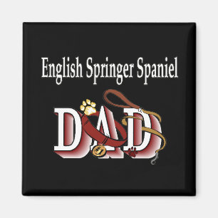 springer anglais spaniel papa Magnet