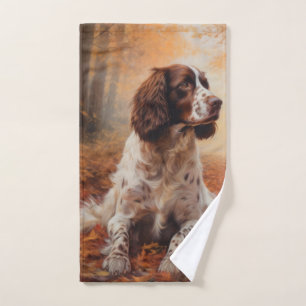Springer Spaniel à l'automne Feuilles automne Insp