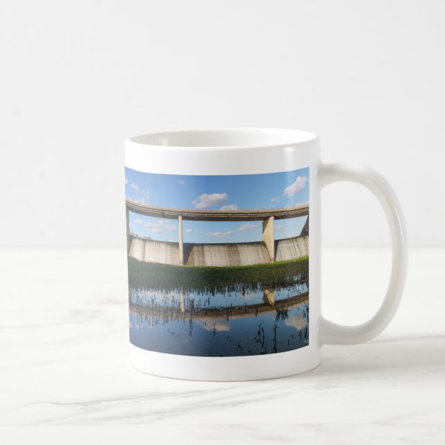 Springfield Lake Missouri Dam Coffee Mug (Droite)