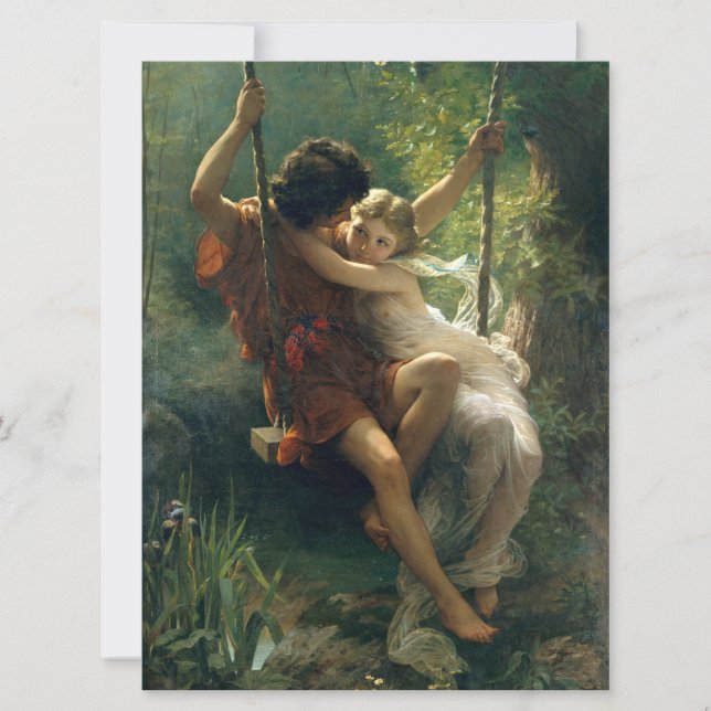 Springtime by Pierre Auguste Cot (Devant)