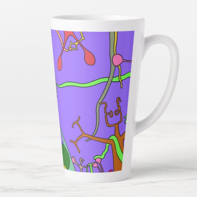 SPRINGTIME - Latte Mug (Droite)