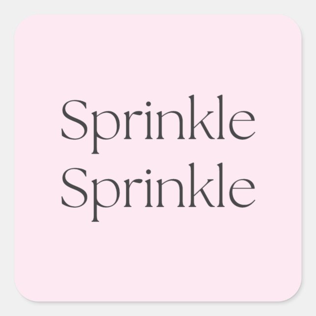 Sprinkle Sprinkle Sticker I Shera Seven (Devant)