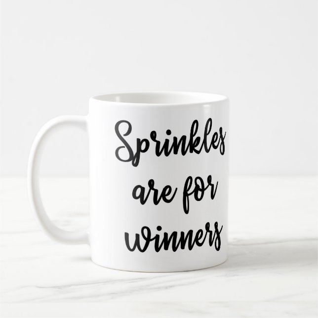 Sprinkles sont pour la tasse de gagnants (Gauche)