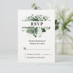 SPRINTEMPS BEAUTY BOTANICAL GREENERY RSVP