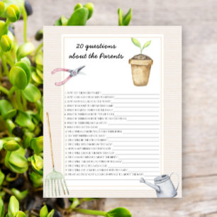 Sprout - jeux - 20 questions sur les parents