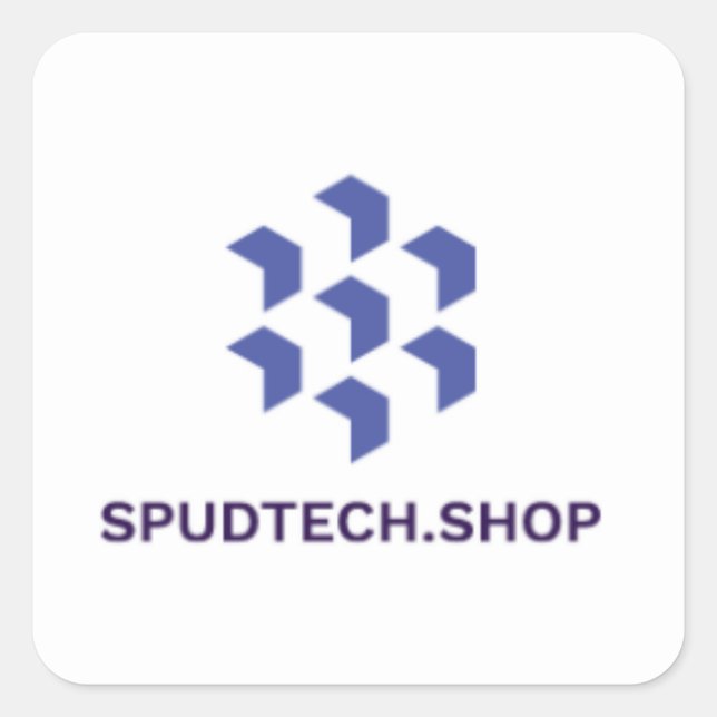 SpudTech.Shop Stickers (Devant)