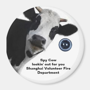 Spy Cow cherche pour vous SVFD amusant aimant