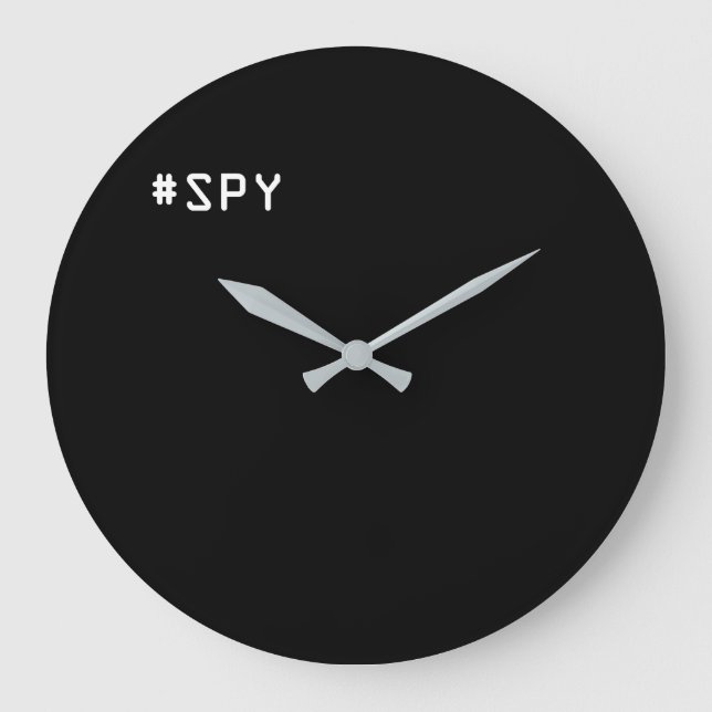 #SPY - horloge murale (Recto)