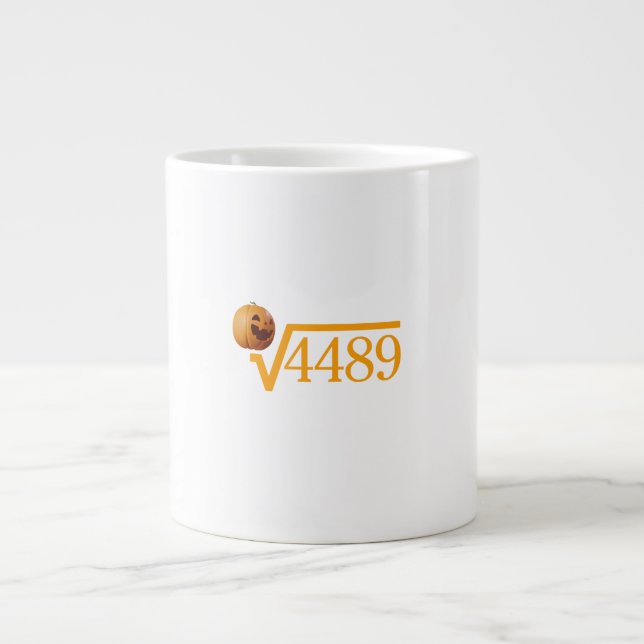 Square Root of 4489 Coffee Mug (Devant)