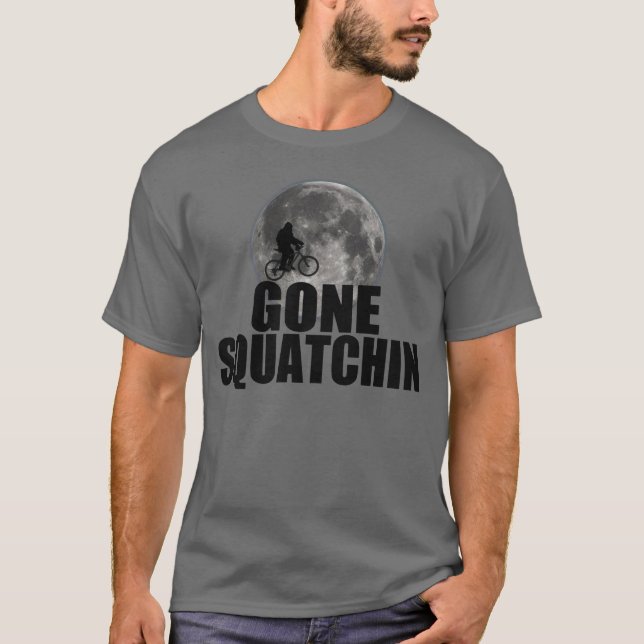 Squatchin allé classique Sasquatch sur le T-shirt (Devant)