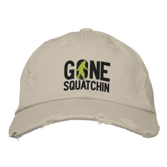 SQUATCHIN DE casquette brodé (Devant)