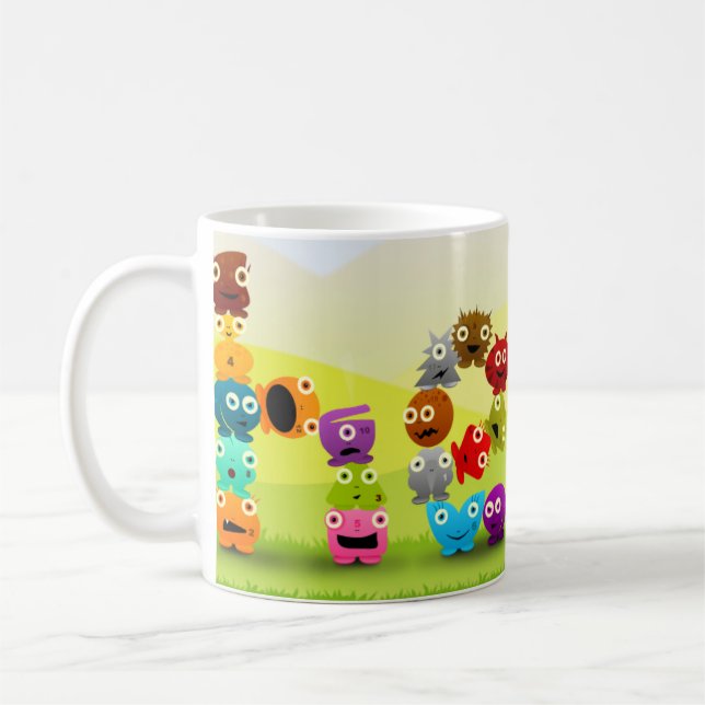 Squeebles "bonjour" tasse (Gauche)