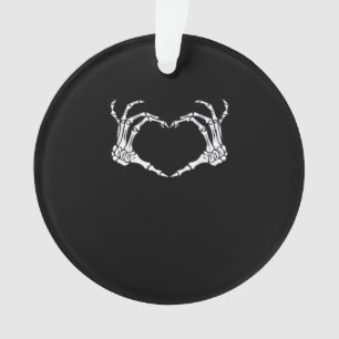 Squelette Coeur main Signer Costume Drôle Hallowee
