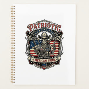Squelette Cowboy Patriotique Squelette Patriote So