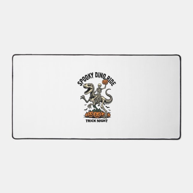 Squelette de dinosaure Halloween Vintage Trick Rid (Recto)