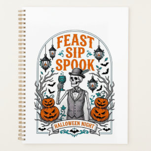 Squelette de fête de citrouille Halloween Fête Buv
