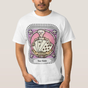 Squelette de joueur de poker T-Shirt