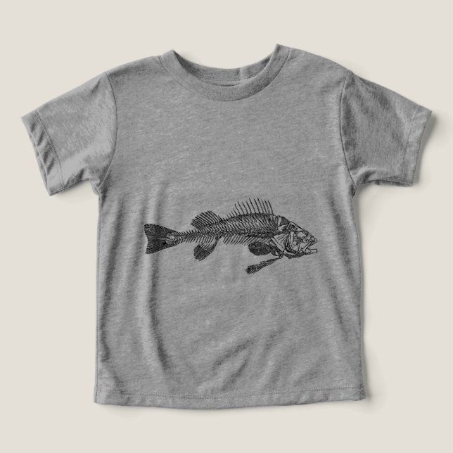 Squelette de poisson (Design Recto)
