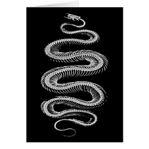Squelette de serpent coulissant
