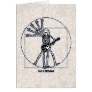 Squelette de Vitruvian