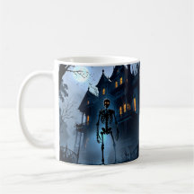 Squelette Haunted Mansion Mug - Anime Halloween