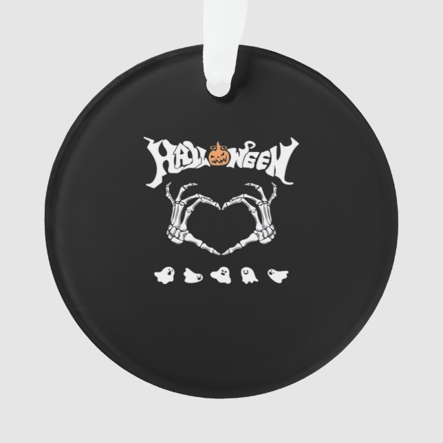 Squelette main avec, Halloween Design (devant)