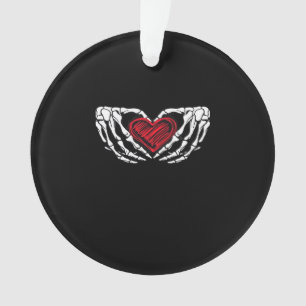 Squelette Mains Avec Coeur Classique