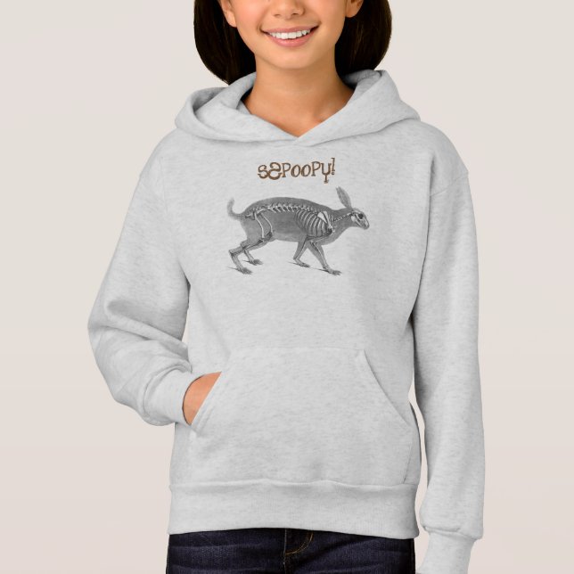 Squelette vintage effrayant (Devant)