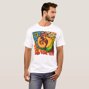 Squid Fear City Graphique T-shirts Blancs