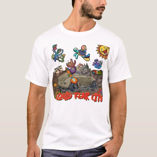 Squid Fear City Rhino Edition T-Shirt (Devant)