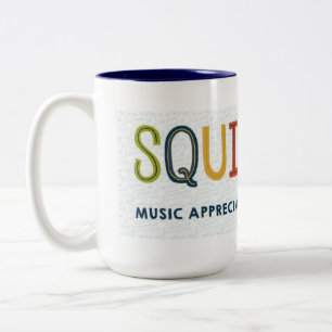 SQUILT LIVE! Mug à deux tons de luxe