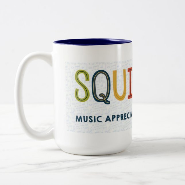 SQUILT LIVE ! Mug Deluxe Deux Tons (Gauche)