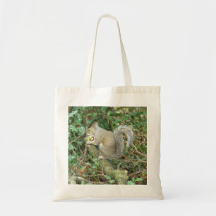 Squirrel with Acorn Tote Bag