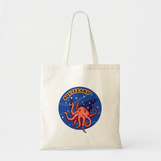 Squizzard Funny Magique Animal Pun Sac fourre-tout (Devant)