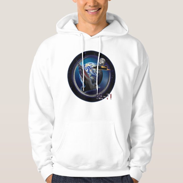 SR-71 Blackbird HIGH RANGERS Sweat - shirt à capuc (Devant)