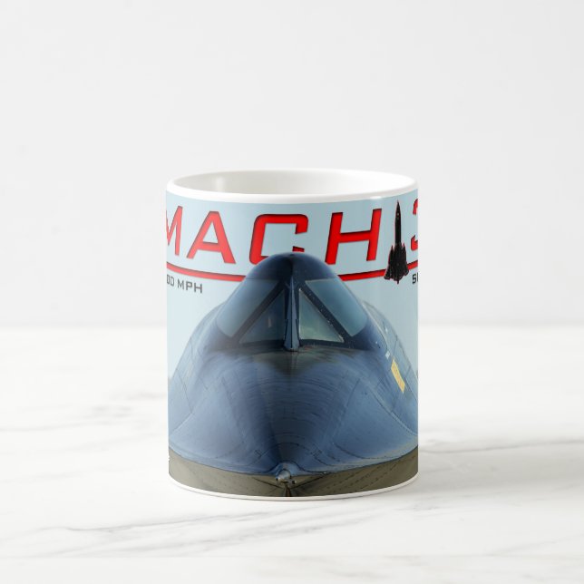 SR-71 Blackbird MACH Mug (Centre)