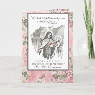 Sr. M. Romaine Anniversaire 108e Carte d'anniversa