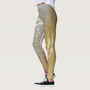 Sri Yantra et le parfum des Roses II - Leggings